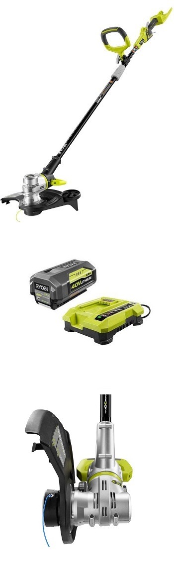 ryobi 40 volt trimmer attachments