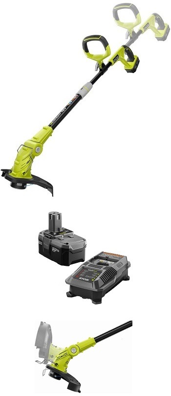 weed eater ryobi battery