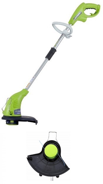 greenworks battery powered weed eater